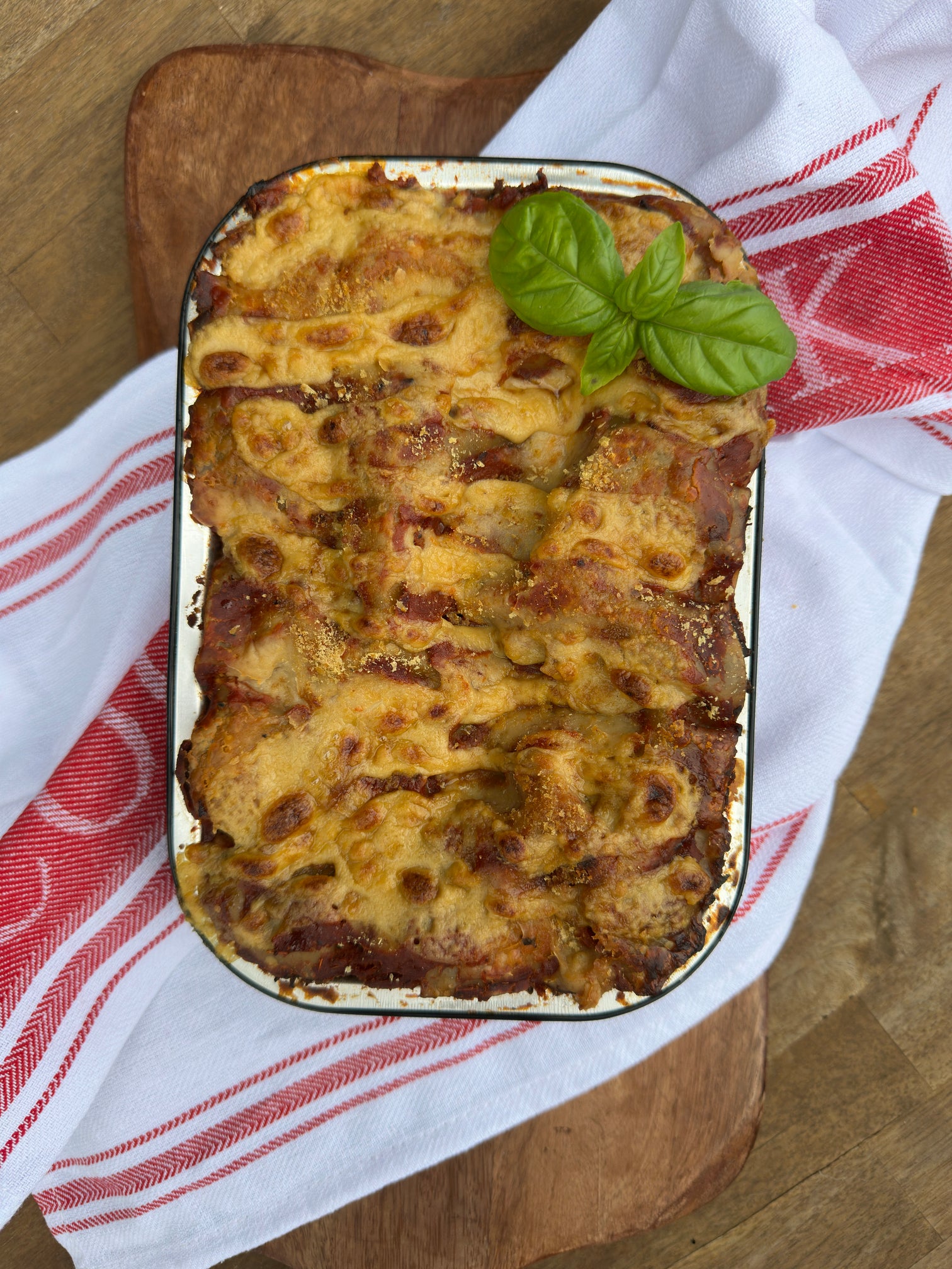 Mushroom, Lentil & Walnut Ragù Lasagne